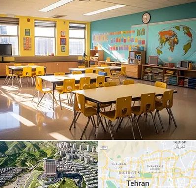 دبستان غیرانتفاعی پسرانه در شمال تهران 