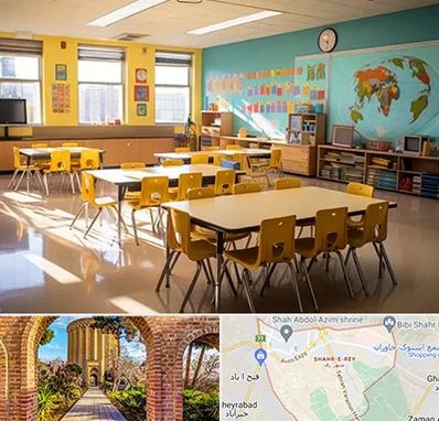 دبستان غیرانتفاعی پسرانه در شهر ری