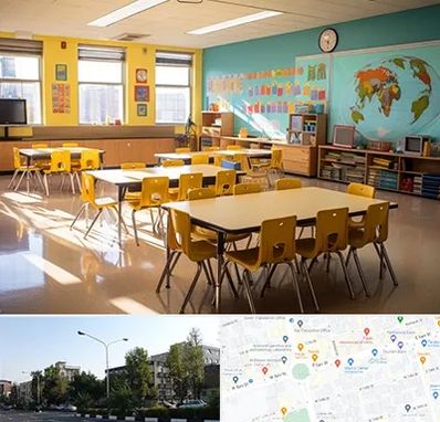 دبستان غیرانتفاعی پسرانه در میدان کاج 