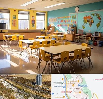 دبستان غیرانتفاعی پسرانه در خیابان نیایش شیراز 