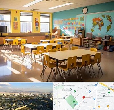 دبستان غیرانتفاعی پسرانه در هنگام 