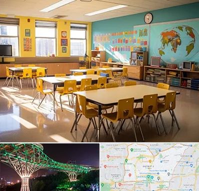 دبستان غیرانتفاعی پسرانه در منطقه 3 تهران 