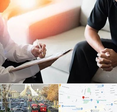 دکتر روانشناس در خیابان آزادی