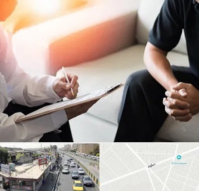 دکتر روانشناس در خیابان دماوند