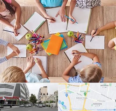 دبستان دولتی پسرانه در بلوار فردوس 