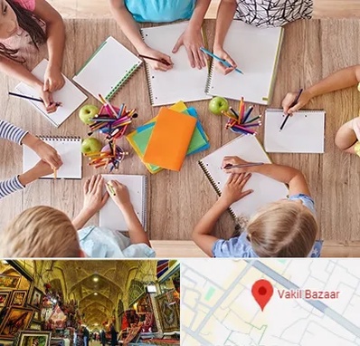 دبستان دولتی پسرانه در بازار وکیل شیراز