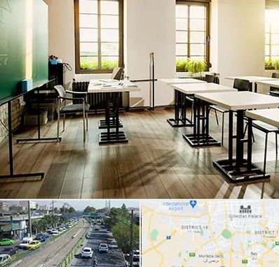 دبستان دولتی دخترانه در جنوب تهران 