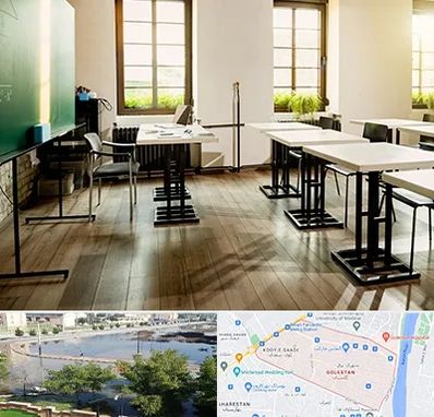 دبستان دولتی دخترانه در گلستان اهواز 