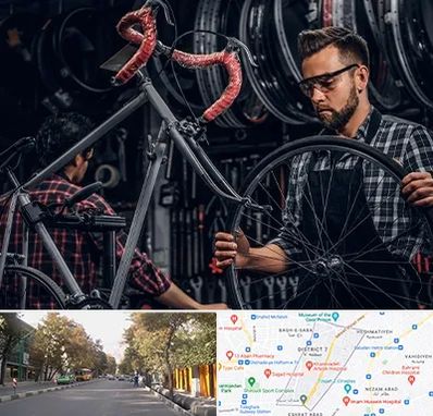 تعمیرات دوچرخه در شریعتی 