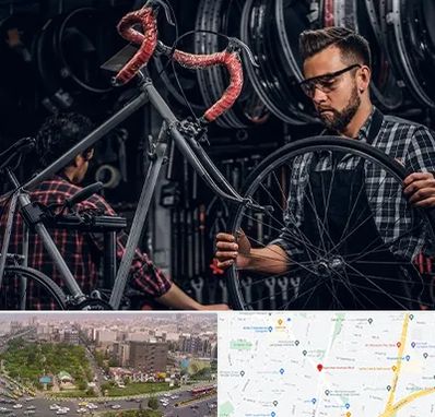 تعمیرات دوچرخه در آیت الله کاشانی 