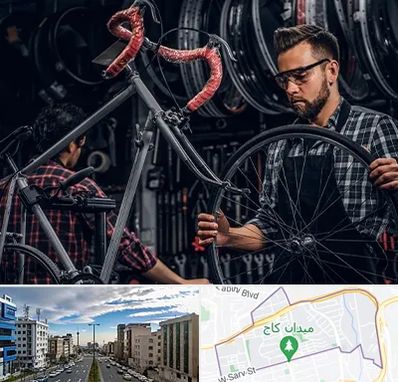 تعمیرات دوچرخه در سعادت آباد 