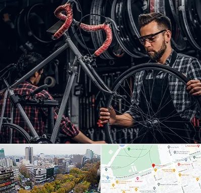 تعمیرات دوچرخه در بلوار کشاورز 