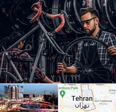 تعمیرات دوچرخه در صادقیه 