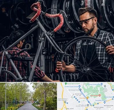 تعمیرات دوچرخه در قدوسی غربی شیراز 