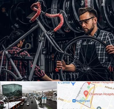 تعمیرات دوچرخه در اقدسیه 
