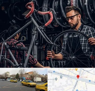 تعمیرات دوچرخه در شهناز تبریز