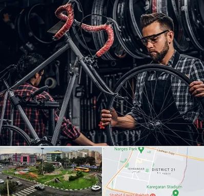 تعمیرات دوچرخه در تهرانسر 
