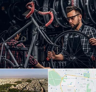 تعمیرات دوچرخه در نازی آباد 