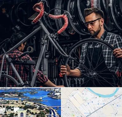 تعمیرات دوچرخه در کوروش اهواز 