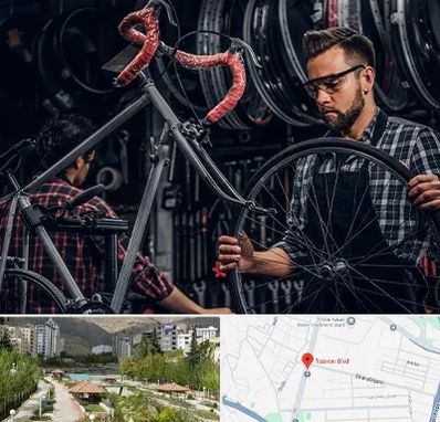 تعمیرات دوچرخه در بلوار تعاون