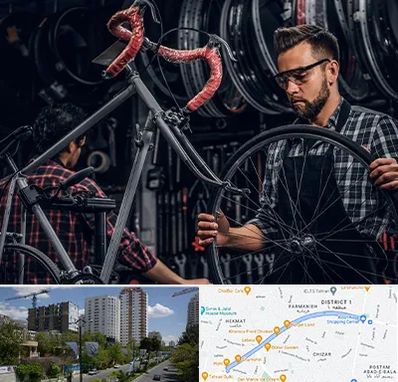 تعمیرات دوچرخه در اندرزگو 