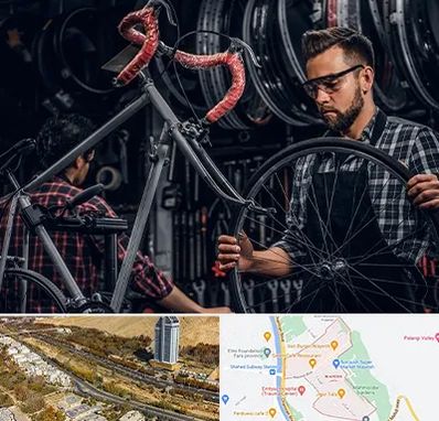 تعمیرات دوچرخه در خیابان نیایش شیراز 