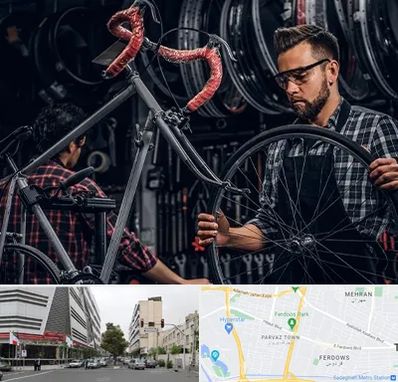 تعمیرات دوچرخه در بلوار فردوس 