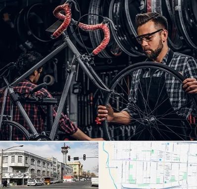 تعمیرات دوچرخه در 17شهریور