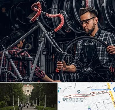 تعمیرات دوچرخه در بلوار معلم رشت 