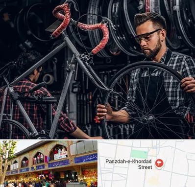 تعمیرات دوچرخه در 15 خرداد