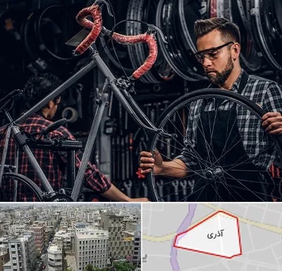 تعمیرات دوچرخه در آذری