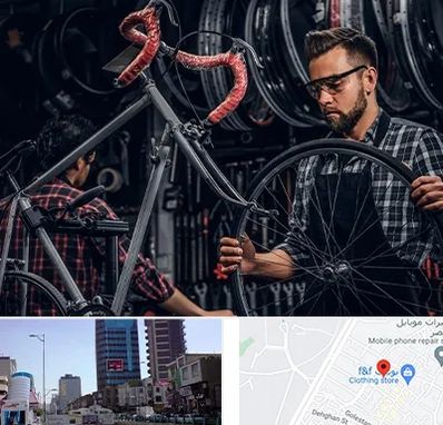 تعمیرات دوچرخه در چهارراه طالقانی کرج 