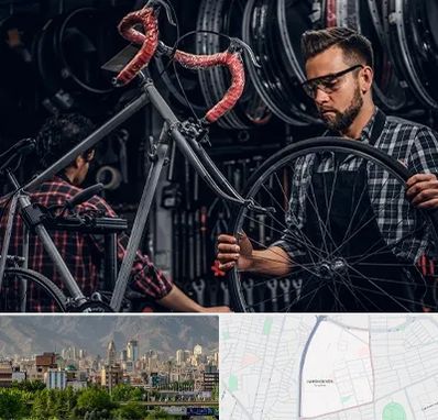 تعمیرات دوچرخه در جمشیدیه