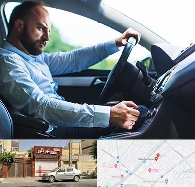 آموزش رانندگی پایه یک در باجک قم