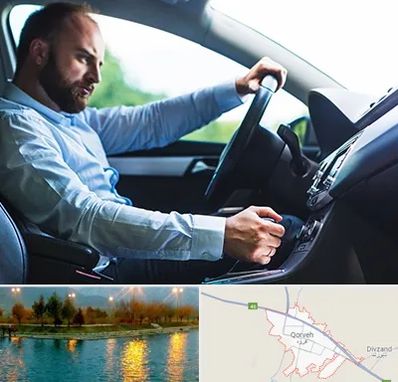 آموزش رانندگی پایه یک در قروه