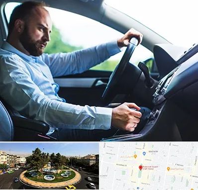 آموزش رانندگی پایه یک در هفت حوض 