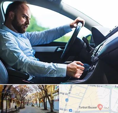 آموزش رانندگی پایه یک در تربیت تبریز