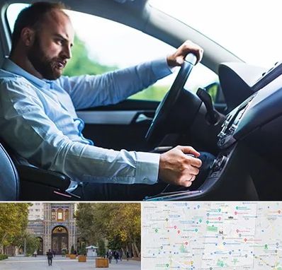 آموزش رانندگی پایه یک در منطقه 12 تهران 