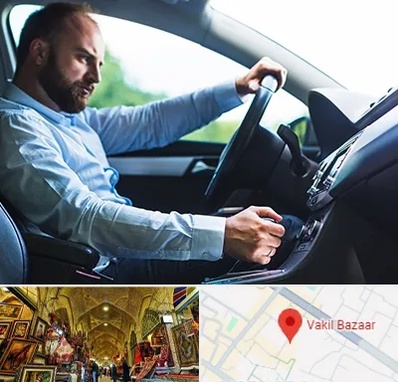 آموزش رانندگی پایه یک در بازار وکیل شیراز