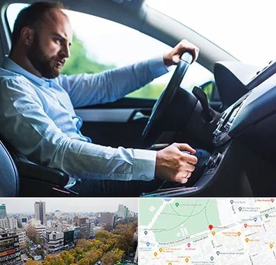 آموزش رانندگی پایه یک در بلوار کشاورز 