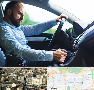 آموزش رانندگی پایه یک در مرزداران 