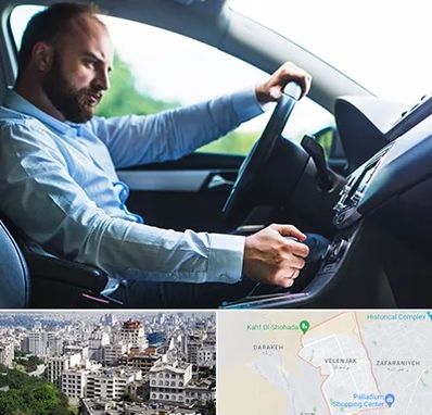 آموزش رانندگی پایه یک در ولنجک 