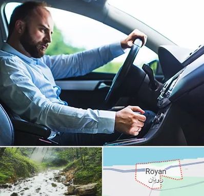 آموزش رانندگی پایه یک در رویان