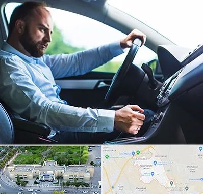آموزش رانندگی پایه یک در نسیم شهر
