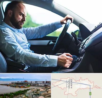آموزش رانندگی پایه یک در بندر ترکمن
