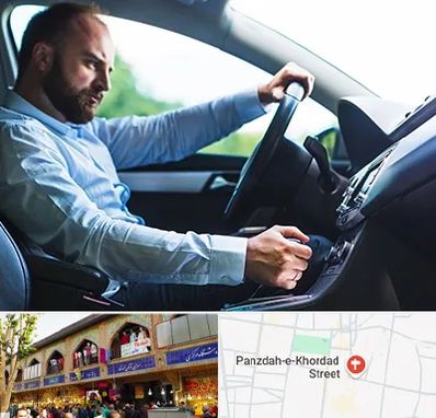 آموزش رانندگی پایه یک در 15 خرداد