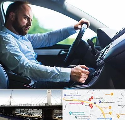 آموزش رانندگی پایه یک در پارک وی 