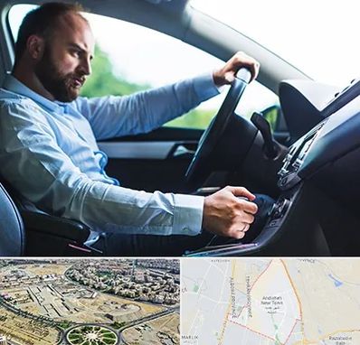 آموزش رانندگی پایه یک در اندیشه