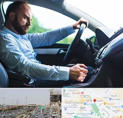 آموزش رانندگی پایه یک در بلوار توس مشهد 
