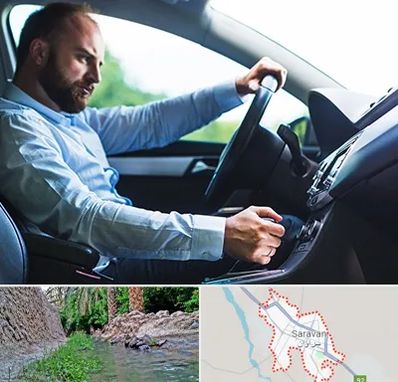 آموزش رانندگی پایه یک در سراوان